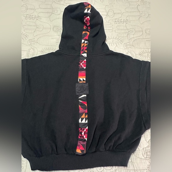 NWOT FP Movement Snow Flow Hoodie Sz XS Black Combo - Picture 7 of 11
